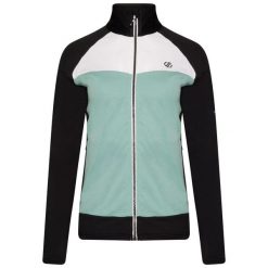 Bluza Szybkoschnąca Damska Elation II. Czarne bluzy Dare 2b, na zimę, xl, bez wzorów, bez kaptura, trekkingowe. Za 89.99 zł.