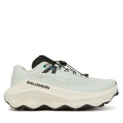 Buty do biegania Salomon. Niebieskie buty do biegania Salomon, bez wzorów, bez zapięcia, do biegania. Za 669.99 zł.