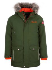 Trollkids Parka "Nordkapp" w kolorze khaki rozmiar: 98. Brązowe płaszcze Trollkids, m, bez wzorów, bez kaptura. Za 238.84 zł.