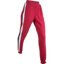 Spodnie dresowe, długie, Level 1 bonprix ciemnoczerwony. Spodnie dresowe marki bonprix. Za 89.99 zł.