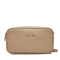 Torebka Patrizia Pepe. Brązowe listonoszki Patrizia Pepe, bez wzorów, bez dodatków. Za 639.99 zł.