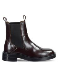 Gant Sztyblety 31541129 Brązowy. Brązowe botki Gant, bez wzorów, ze skóry, bez obcasa, na płaskiej podeszwie, bez zapięcia. Za 759.99 zł.