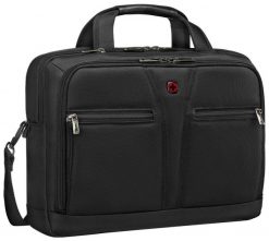 Torba Wenger BC Pro 14''-16'' czarny. Czarne torby na laptopa Wenger, bez wzorów, na ramię. Za 299.00 zł.