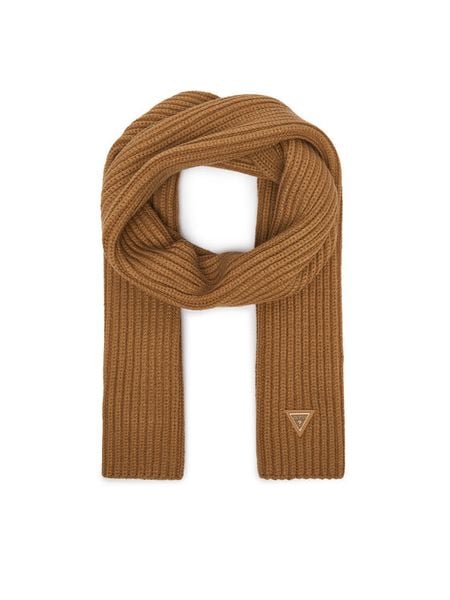 Guess Szalik AW5624 VIS03 Brązowy. Brązowe szaliki i kominy Guess, z aplikacjami, z wiskozy. Za 234.99 zł.