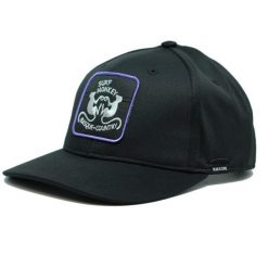 Czapka Trucker - Z recyklingu - 6 paneli - Sport / Jeden rozmiar (Czarny). Czarne czapki z daszkiem SURF MONKEY, z aplikacjami, z gumy, sportowe. Za 179.95 zł.