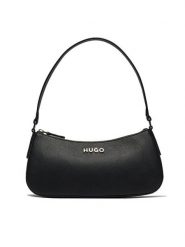 Hugo Torebka Chris Sm Hobo R.N. 50516666 Czarny. Czarne torebki klasyczne Hugo, bez wzorów, ze skóry, bez dodatków. Za 399.99 zł.