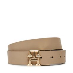 Pasek Damski Tommy Hilfiger. Niebieskie paski Tommy Hilfiger, bez wzorów. Za 259.99 zł.