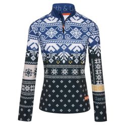 Bluza narciarska Damska Gareth & Lucas Ninety. Białe bluzy bez kaptura GARETH & LUCAS, na zimę, l, bez wzorów, z elastanu, bez kaptura, narciarskie. Za 229.99 zł.