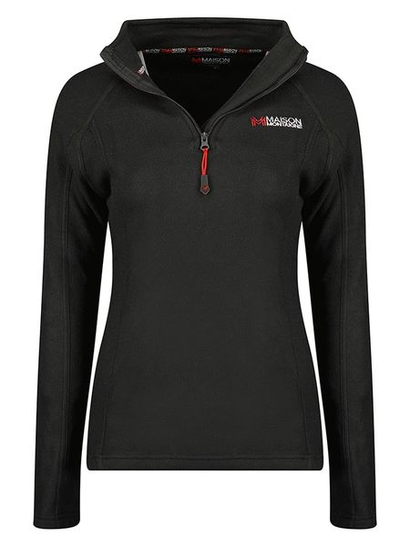 Maison Montaigne Bluza polarowa "Tumai" w kolorze czarnym rozmiar: XXL. Czarne bluzy bez kaptura Maison Montaigne, xxl, bez wzorów, z polaru. Za 43.68 zł.