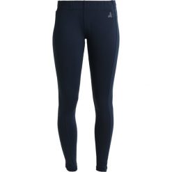 Curare Yogawear STRAIGHT Legginsy nightblue. Niebieskie legginsy marki comma casual identity, z materiału, casualowe. W wyprzedaży za 199.20 zł.