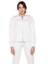 Bluza z zamek błyskawiczny na co dzień na siłownię. Czarne bluzy LEONE 1947 APPAREL, m, bez wzorów, bez ramiączek, bez kaptura. Za 328.38 zł.