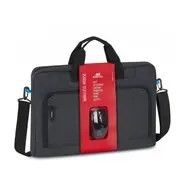 Rivacase Regent 8058 43,9 cm (17.3") Obudowa na messenger Czarny, Cyjan. Czarne walizki RivaCase. Za 135.99 zł.