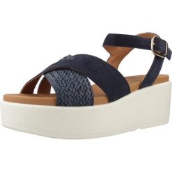 Sandały GEOX D XAND 2.2S Niebieski. Niebieskie sandały Geox, bez wzorów, ze skóry, sportowe, bez obcasa, bez zapięcia. Za 432.99 zł.