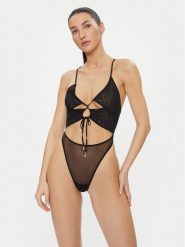 Bluebella Body Callie Soft Body 42030 Czarny Regular Fit. Czarne body i gorsety BlueBella, bez wzorów, z syntetyku, bez ramiączek. Za 169.99 zł.