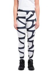 Legginsy Damskie Luhta Erikas. Białe legginsy Luhta, bez wzorów, z materiału, sportowe. Za 369.00 zł.