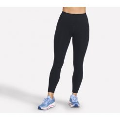 Legginsy Damskie Skechers. Czarne legginsy Skechers, bez wzorów. Za 164.99 zł.