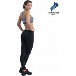Legginsy Sportowe Damskie Happy Dance 228_6_F (Rozmiar S) Czarny. Czarne legginsy happy dance, s, bez wzorów, z poliamidu. Za 260.00 zł.