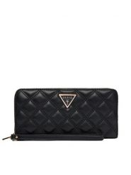 Guess Portfel SWQG96 73146 Czarny. Czarne portfele Guess, z aplikacjami, ze skóry. Za 219.99 zł.