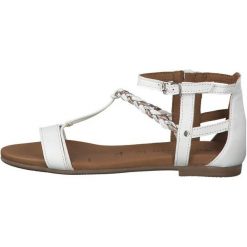 Tamaris Sandały Damskie 37 Biały. Sandały marki Tamaris. Za 240.00 zł.