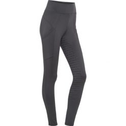 Damskie legginsy jeździeckie z pełną przyczepnością Equipage Vanda. Szare legginsy EQUIPAGE, bez wzorów, z elastanu. Za 406.00 zł.