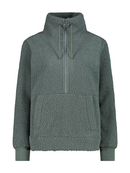 CMP Bluza polarowa w kolorze zielonym rozmiar: 36. Zielone bluzy bez kaptura CMP, bez wzorów, z polaru. Za 175.67 zł.
