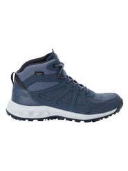 Jack Wolfskin Buty turystyczne "Woodland 2" w kolorze niebieskim rozmiar: 40. Niebieskie buty trekkingowe Jack Wolfskin, bez wzorów, bez zapięcia, outdoorowe. Za 399.95 zł.