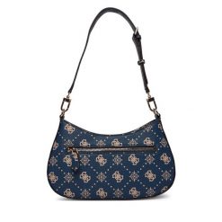 Torebka Guess. Niebieskie torebki klasyczne Guess, z aplikacjami, klasyczne, bez dodatków. Za 609.99 zł.