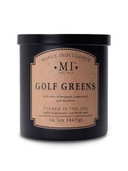 Colonial Candle Świeca zapachowa "Golf Greens" - 467 g rozmiar: onesize. Czarne swetry Colonial Candle, bez wzorów, z materiału, bez ramiączek. Za 56.99 zł.