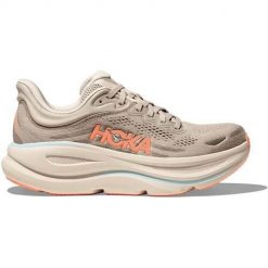 Buty do biegania damskie Hoka One One 1162012BRRYM. Brązowe buty do biegania Hoka One One, bez wzorów, z materiału, bez zapięcia, do biegania. Za 1,096.00 zł.