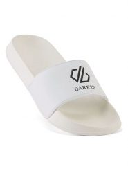 Dare 2b Klapki "Arch" w kolorze białym rozmiar: 42. Białe klapki Dare 2b, bez wzorów, klasyczne, z otwartym noskiem, bez obcasa, bez zapięcia. Za 34.69 zł.