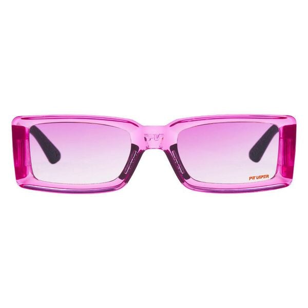 Okulary przeciwsłoneczne Pit Viper The Himalayan Low Bones. Czerwone okulary przeciwsłoneczne PIT VIPER, bez wzorów. Za 333.50 zł.