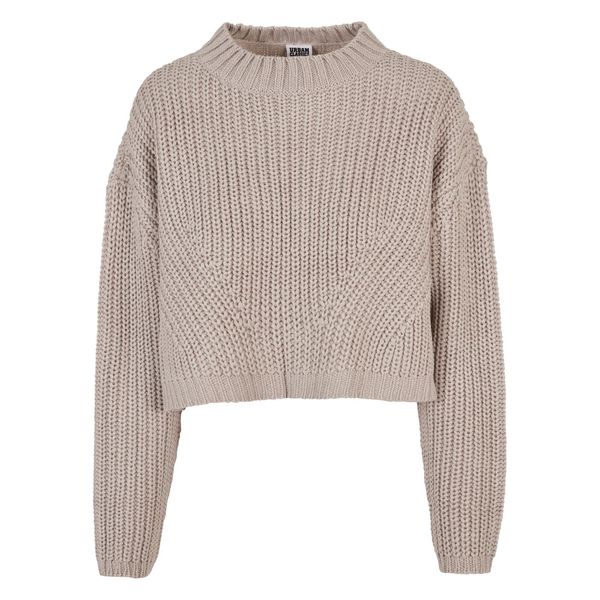 Oversizowa Bluza Damska Z Szerokimi Rękawami. Szare bluzy Urban Classics, xl, bez wzorów, bez ramiączek, bez kaptura. Za 137.99 zł.