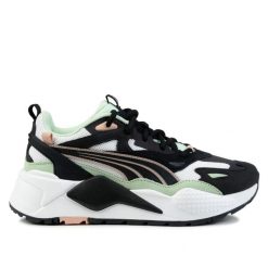 Buty damskie sneakersy sportowe Puma RS-X EFEKT PRM. Białe buty treningowe Puma, bez wzorów, z dresówki, bez zapięcia, trekkingowe. Za 269.00 zł.