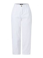 More & More Dżinsy - Comfort fit - w kolorze białym rozmiar: 36. Białe jeansy More & More, bez wzorów, z podwyższonym stanem. Za 149.31 zł.
