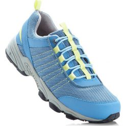 Buty trekkingowe bonprix niebieski-limonka. Buty trekkingowe marki bonprix. Za 109.99 zł.