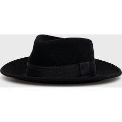 Sisley kapelusz wełniany kolor czarny wełniany. Czarne kapelusze Sisley, bez wzorów, z wełny. Za 179.99 zł.