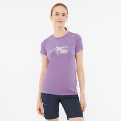 T-shirt damski VIKING Lenta Bamboo Light. Fioletowe t-shirty sportowe Viking, s, bez wzorów, bez ramiączek. Za 129.90 zł.