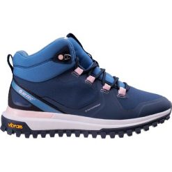 Buty Hi-Tec Harrow Mid Wp V Wo's W 92800376990 granatowe niebieskie różowe. Czerwone buty treningowe Hi-tec, bez wzorów, z gumy, bez zapięcia. Za 456.35 zł.