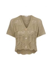 Marie Lund Kardigan Kobiety Bawełna zielony, XL. Zielone swetry Marie Lund, xl, bez wzorów, z bawełny, eleganckie, bez ramiączek. Za 139.95 zł.