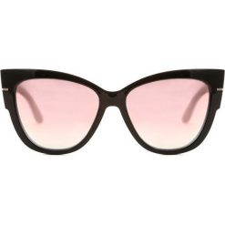 Czarno-Różowe Okulary Remittance. Okulary przeciwsłoneczne marki Born2be. Za 39.99 zł.