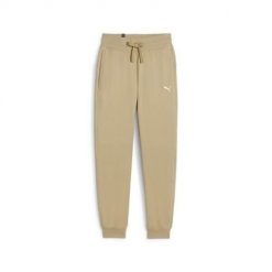 Spodnie sportowe damskie Puma 67788983. Brązowe spodnie dresowe Puma, bez wzorów, z dresówki. Za 361.00 zł.