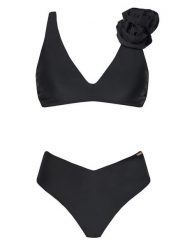 YSABEL MORA Strój kąpielowy 83049 Czarny. Czarne bikini ysabel mora, bez wzorów, z syntetyku. Za 289.99 zł.