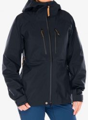 Kurtka damska Fjallraven Keb GTX Jacket. Czarne kurtki Fjällräven, m, bez wzorów, z gore-texu, eleganckie, bez kaptura. Za 2,095.49 zł.
