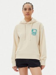 Billabong Bluza More Rides EBJSF00179 Beżowy Regular Fit. Brązowe bluzy Billabong, s, bez wzorów, z bawełny, bez ramiączek, bez kaptura. Za 129.99 zł.
