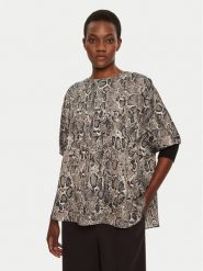 JOOP! Bluzka Bine 10018881 30044813 Szary Regular Fit. Szare bluzki Joop!, bez wzorów, z syntetyku, bez kołnierzyka, bez ramiączek. Za 309.99 zł.