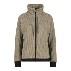 Francuska damska bluza dresowa z polaru CMP. Brązowe bluzy bez kaptura CMP, l, bez wzorów, z dresówki, bez kaptura, trekkingowe. Za 347.00 zł.