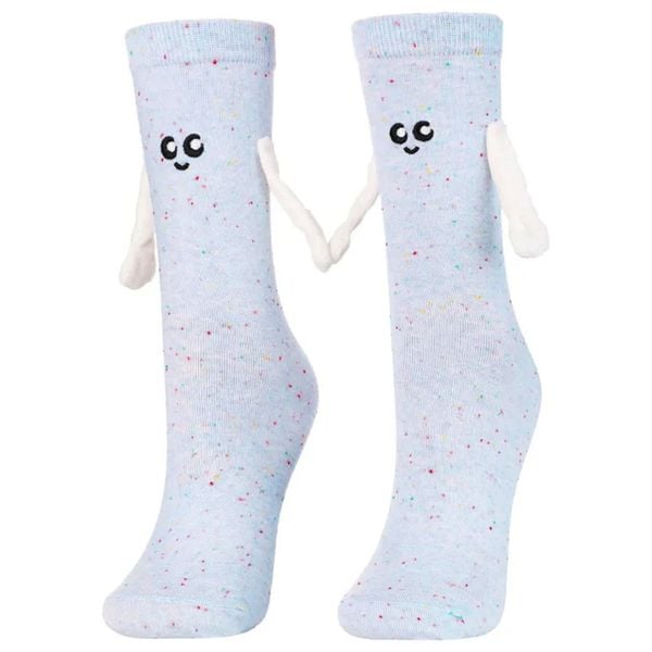 Niebieskie Damskie Skarpety Friends Moraj. Niebieskie skarpetki Moraj, bez wzorów, z bawełny. Za 12.99 zł.