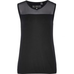 Top z siatkową wstawką bonprix czarny. Topy marki 4f. Za 27.99 zł.