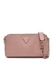 Guess Torebka HWVG94 93120 Różowy. Czerwone listonoszki Guess, z aplikacjami, ze skóry, bez dodatków. Za 259.99 zł.