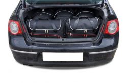 Torby Do Bagażnika Vw Passat Limousine 2005-2010 5Szt Kjust. Czarne torby podróżne KJUST, bez wzorów, z kauczuku. Za 1,640.00 zł.